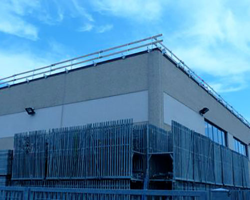 Noleggio parapetti anticaduta per tetti